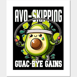 Avo-Guac Fitness Fun: Unleash Your Potential Posters and Art